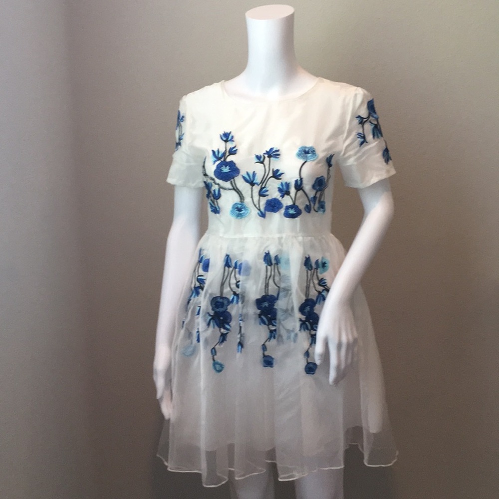 Whimsical Floral Dress